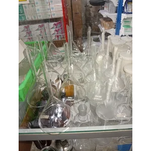 Corong Kaca Laboratorium Kaca Bening 100mL