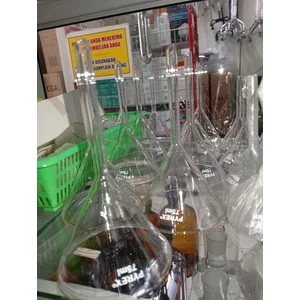 Corong Kaca Laboratorium Kaca Bening 150mL