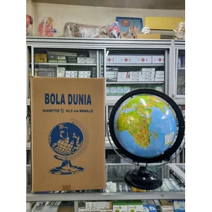 Globe/ Bola Peta Dunia 42.5cm- Alat peraga Pendidikan