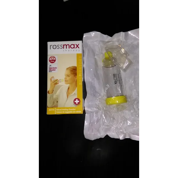 Alat penahan ventolin rossmax untuk anak