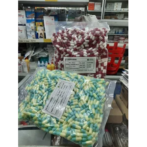 Cangkang Kapsul kosong ukuran 0