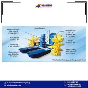 Kincir Air Tambak Budidaya / Aerator