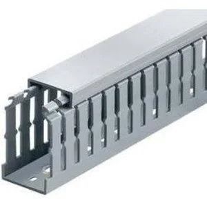 Kabel Duct KSS Open Slote Abu-abu