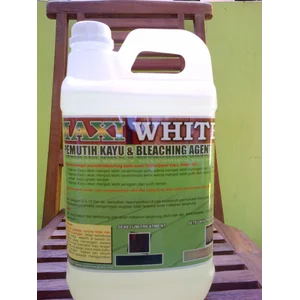 MAXI WHITE PEMUTIH KAYU warna kayu bleaching  aman 