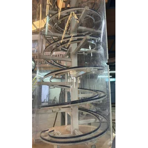 Spiral  Moving Inclined Conveyor System 