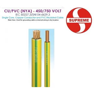Kabel Listrik Nya Supreme Cu/Pvc (300 / 500V )