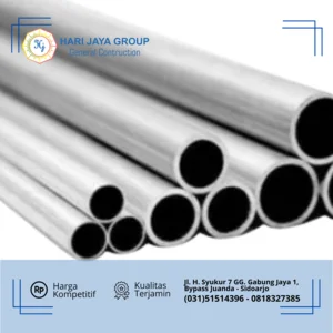 Pipa SUS 304 Type 3inch Ukuran 3mm x 6m