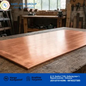 Plat Tembaga 4mm x 1 mtr x 2 mtr
