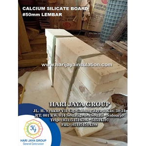 Papan Kalsium Silikat Board 610mm x 150mm Ketebalan 50mm 