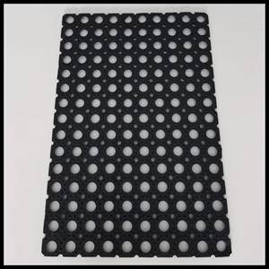 Anti Slip Rubber Floor Motif Coin/lines/bordes Thickness 4mm x 120cm x 10m