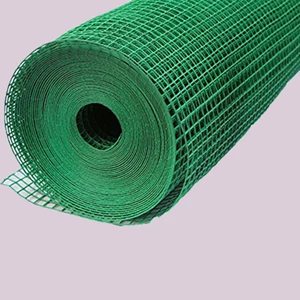 Green Pvc Laminated Ram Wire 1/4 Inch x 1/4 Inch x 0.6mm x 90cm x 10m