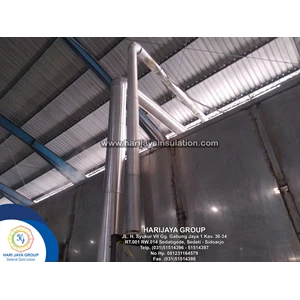 Jasa Insulation Pipa Steam Pipa Chiller Pipa Lurus 2 Inch 91.60 Mtr