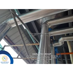 Jasa Isolasi Pipa Steam Pipa Lurus 2.5 Inch 34m By Hari Jaya Makmur
