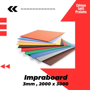 Impraboard ukuran 3mm 1250 x 1500