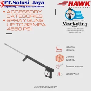 HAWK - Sistem Spray Tekanan Ultra Tinggi Hingga 32 MPA - 4550 PSI