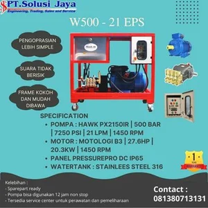 POMPA HAWK 500 BAR 21 LITER PER MENIT FOR HYDROTEST