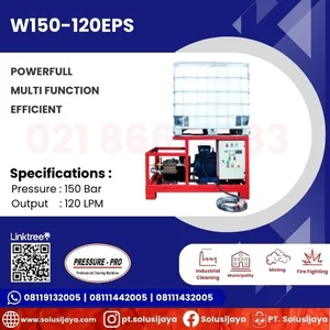 MESIN POMPA PENGUKUR TEKANAN 150 BAR 120 LT/M