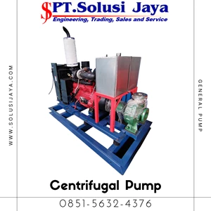 End Suction Centrifugal Pump with engine