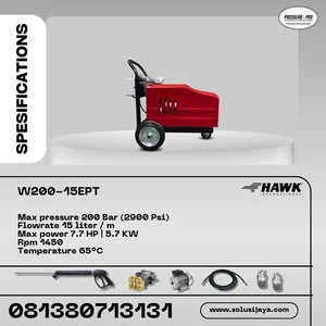 POMPA HYDROTEST 200 BAR - 3000 PSI  POMPA HAWK