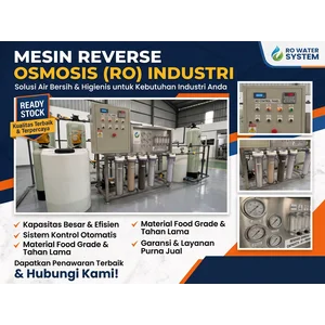 Jual Mesin Reverse Osmosis (RO) Industri Custom Bekasi - PT Vevilia Alam Sejahtera
