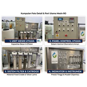 Jual Mesin Reverse Osmosis (RO) Industri Custom Bekasi - PT Vevilia Alam Sejahtera