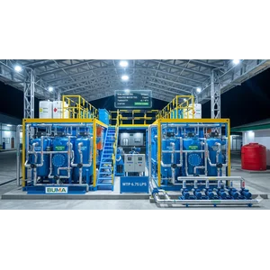 water treatment plant wtp kontainer Portable Mobile 5 Liter Per Second Water treatment lainnya