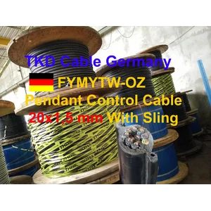 20x1.5mm cable pendant control hoists with sling