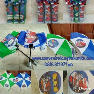 Souvenir Umbrella Fold 3 Theme Paw Patrol