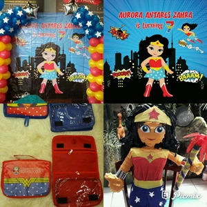 Souvenir Pinata Ulang Tahun Karakter Wonder Woman