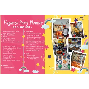 paket ulang tahun Vaganza Party Planner
