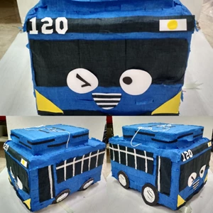 Souvenir Pinata Ulang Tahun Karakter Bus Tayo