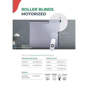 Tirai Blind Motorized Roller Blind Shinichi 