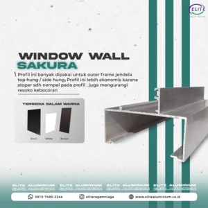 Window Wall Sakura 70 x 35