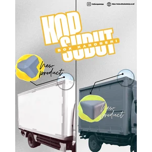 KOP SUDUT MOBIL BOX KAROSERI ALUMINIUM