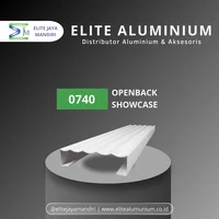 Open Back Show Case - CA / Silver