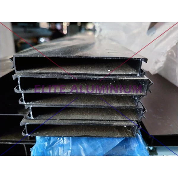 Spandrel Double - Black Anodise / Hitam