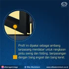 Ambang Bawah Pintu Lipat/Folding Door 2