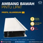 Ambang Bawah Pintu Lipat / Folding Door - PC White 1