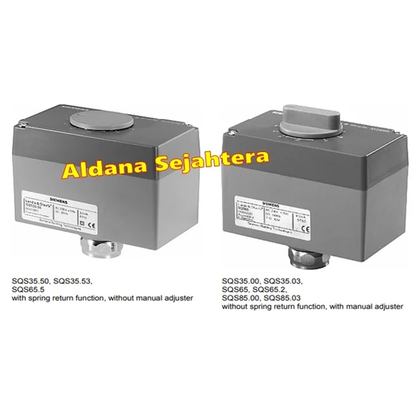 Siemens Electromotoric Actuator Sqs ...