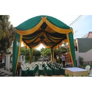 Plafon tenda dekorasi pesta