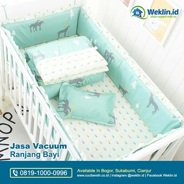 Jasa Vacuum Kasur Bayi | WEKLIN.ID By PT. Berdikari Tunggal Perkasa (CuciBersih)