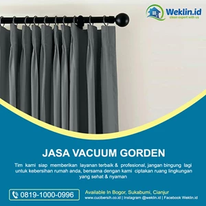 Jasa Vacuum Gorden | WEKLIN.ID By PT. Berdikari Tunggal Perkasa (CuciBersih)