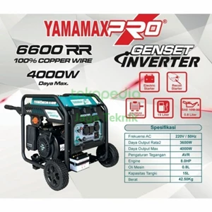 Genset Yamamax DG 6600 RR INVERTER 4000 WATT DG6600RR RUBICON