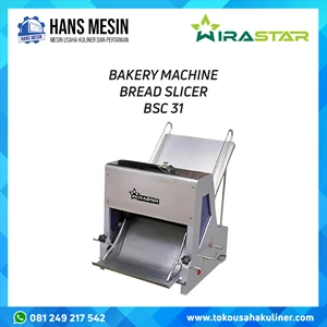 BAKERY MACHINE BREAD SLICER BSC 31 WIRASTAR ALAT PEMOTONG ROTI