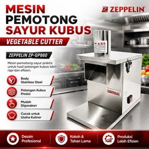 Mesin Pemotong Sayur Kubus Zeppelin ZP-GP860 Stainless Steel/Alat Pemotong Sayuran
