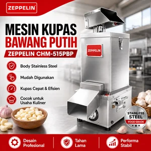 Mesin Kupas Bawang Putih Zeppelin CHM-515PBP Stainless Steel/Mesin Pengupas Bawang