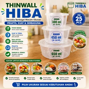 THINWALL ROUND CUP/ ROUND CUP UK 300/450/650 ML