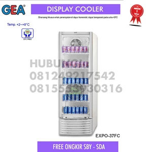 Kulkas Showcase display cooler 282 liter GEA EXPO 37FC