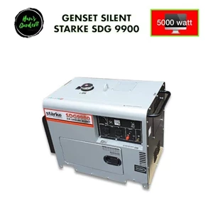 GENSET PORTABLE SILENT 5000 watt STARKE SDG9900