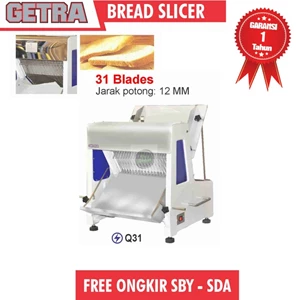 Bread slicer getra Q31 white bread cutting machine